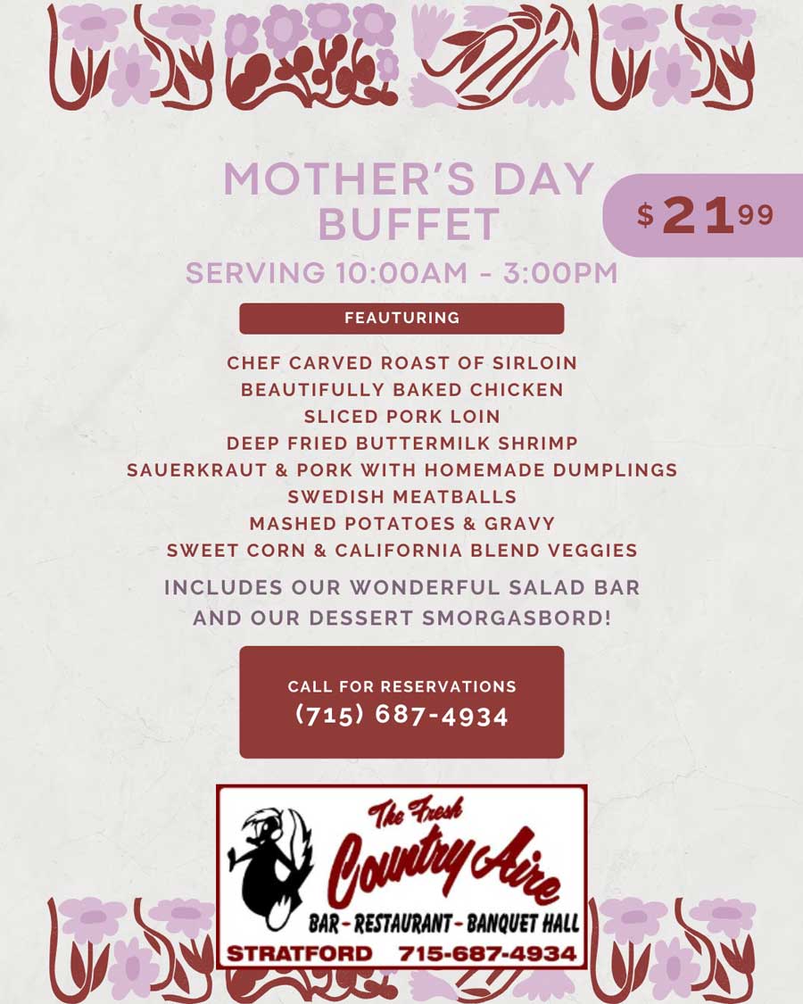 Country Aire Mothers Day 2025